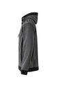 Casaco softshell bicolor com capuz