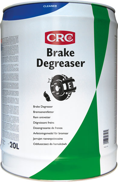 Brake Degreaser 5litros: Desengordurante solvente para manutenção e revisão de peças de travão I CRC