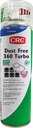 Dust Free 360 turbo 250Ml: Gás liquefeito de alta pressão, inerte, remove o pó e os detritos soltos I CRC