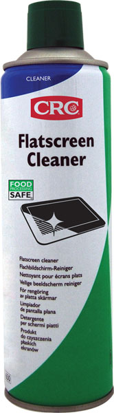 Flatscreen Cleaner 500Ml: Limpeza segura de todos os tipos de ecrãs planos, ecrãs LCD ou TFT e vidro de scanners I CRC