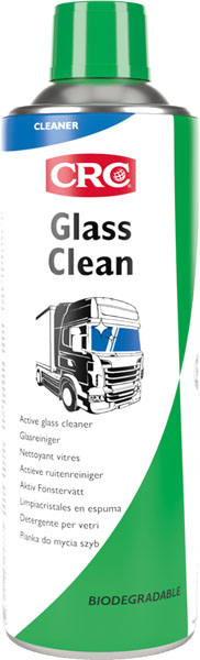 Glass Clean 500Ml: Produto limpeza para para-brisas e vidros, remove toda sujidade da estrada, riscos óleo, resíduos de cola e matéria biológica I CRC