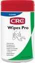 Wipes Pro 100: Toalhetes de limpeza contém 1 amaciador de pele para substituir os óleos naturais removidos durante a limpeza I CRC