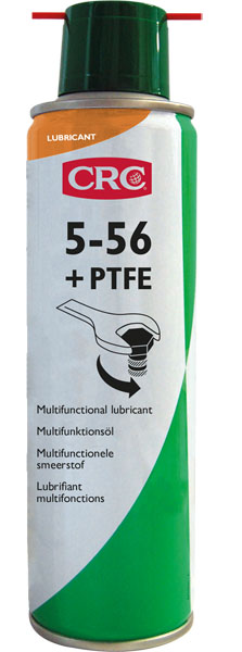 5-56 + PTFE - Líquido de manutenção multiusos para utilização  em aplicações de manutenção exigentes e profissionais I CRC