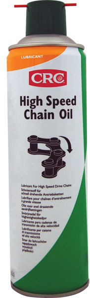 High Speed Chain Oil 500Ml: Mistura de óleos minerais e sintéticos  I CRC