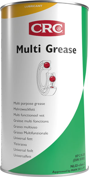 Multi Grease 400Gr: Massa lubrificante  uso geral para todo o tipo de rolamentos I CRC