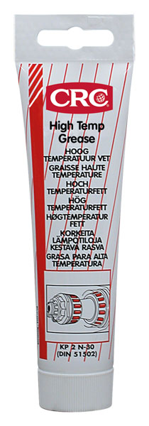 High Temp Grease 100ml: Massa lubrificante de lítio para aplicações de baixa velocidade I CRC