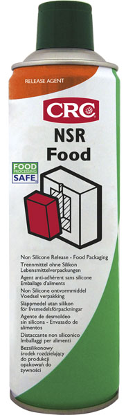 NSR Food 500ml: Desmoldante s/ silicone de qualidade alimentar I CRC
