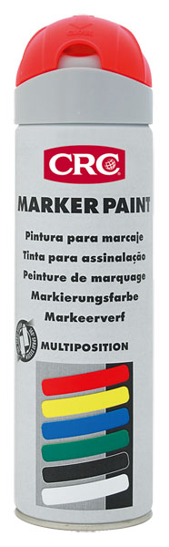 Marker Paint Vermelho 500ml: Tinta de marcação à base de resinas acrílicas I CRC