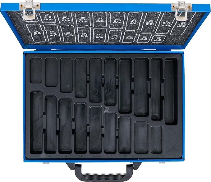 Caixa metálica vazia para brocas I modelo: M170 Leer I Capacidade 170 brocas Ø 1,0 – 10,0 mm x 13,0 mm