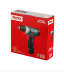 Berbequim Aparafusadora sem fios I 1.5Ah 12V I MODELO: 8012C I RONIX