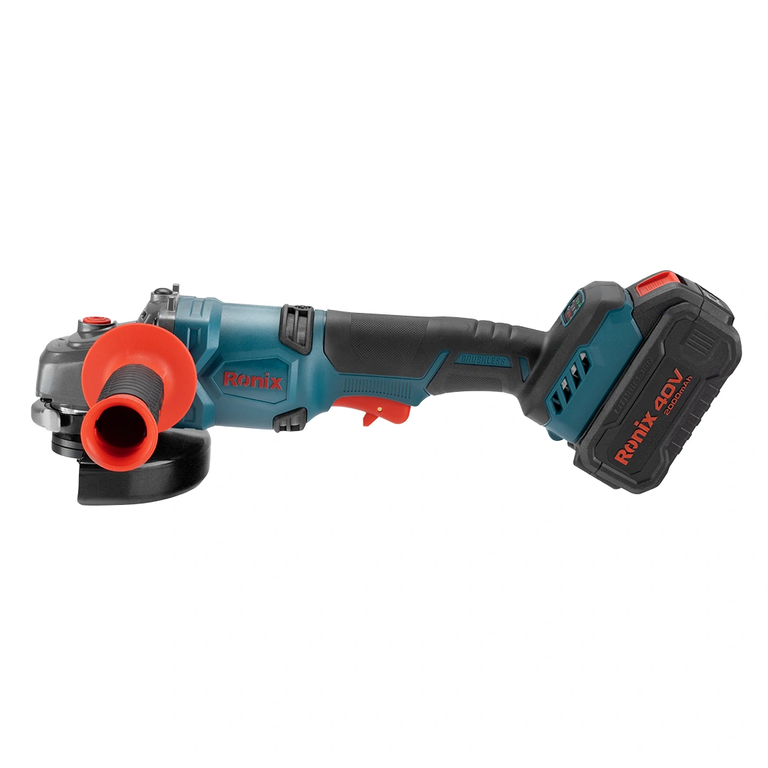 Rebarbadora a bateria sem escovas 125mm I Bateria: 40V I modelo: 8901-40V I RONIX