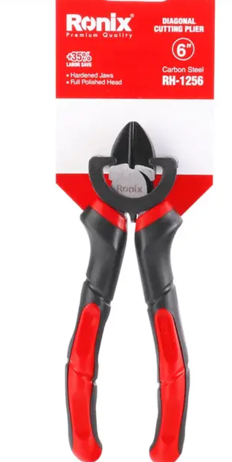 Alicate de corte diagonal industrial de 6 polegadas I RONIX