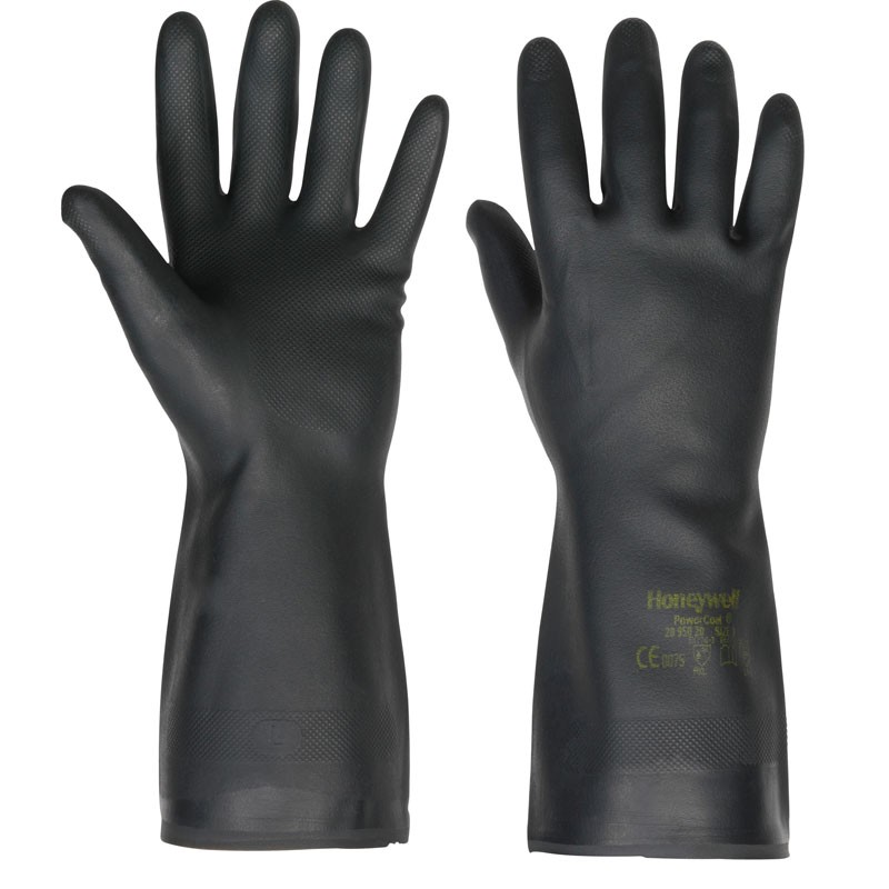 Luva química neoprene I pack 10 unid cx 100 pares I modelo: NEOFIT I SAFETOP