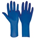 Luva látex descartáveis  I 1 pack 50 unid.  I modelo: HIGH RISH I SAFETOP