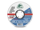 Disco de corte inox extrafino I medida: 125 x 1,0 x 22 I caixa: 25 unidades I STAYER