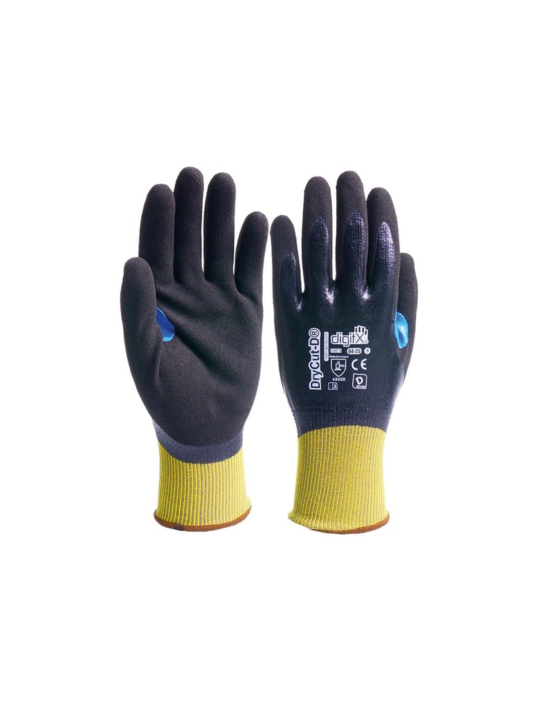 Luva  I pack 12 unid cX 60 pares I modelo: DRYCUT I SAFETOP