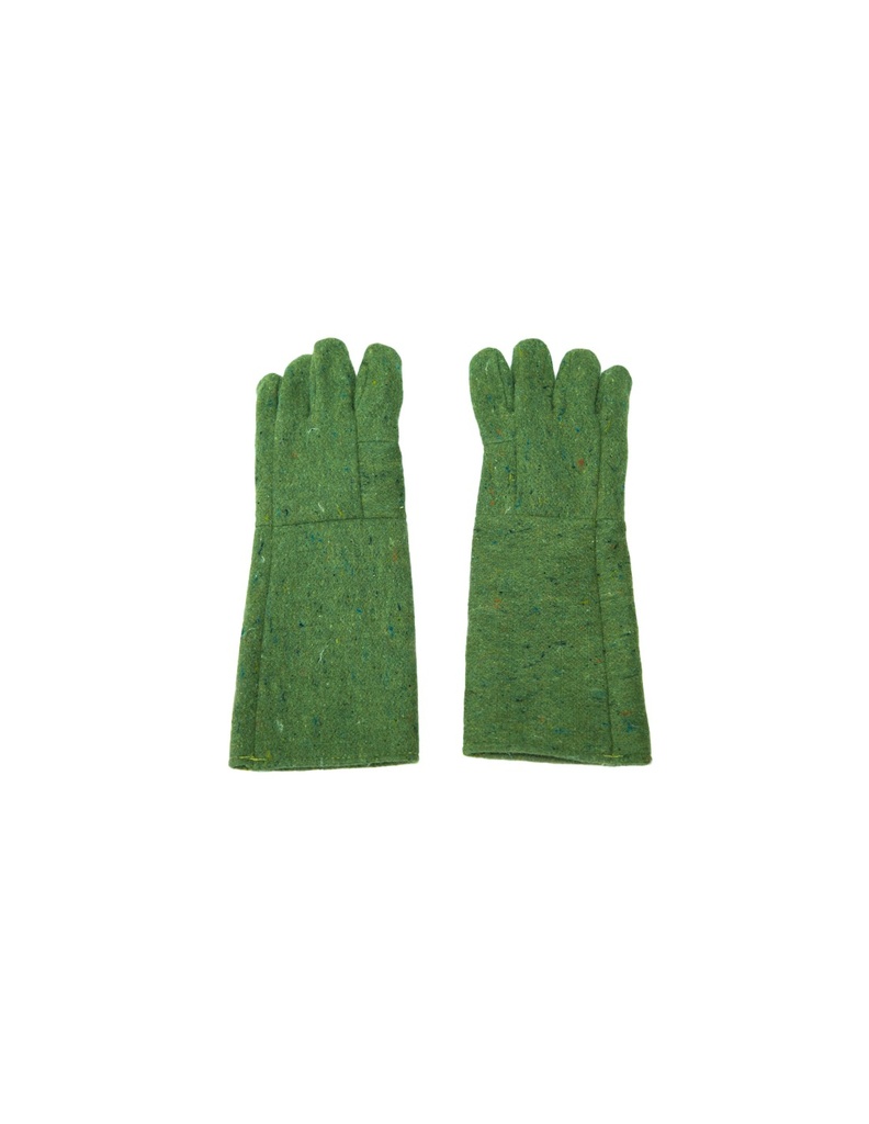Luva térmica reciclado 350ºC 40 cm  I pack 1 unid cx 10 pares I modelo: TERRYSAM-NX  I SAFETOP
