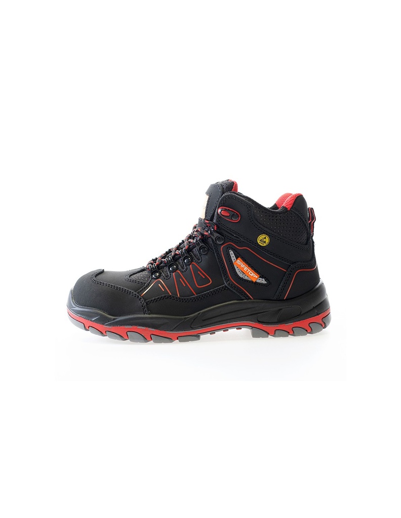 Bota de segurança, S3 I Modelo: ERANDIO I Nobuck ESD S3 HRO 300ºC I SAFETOP