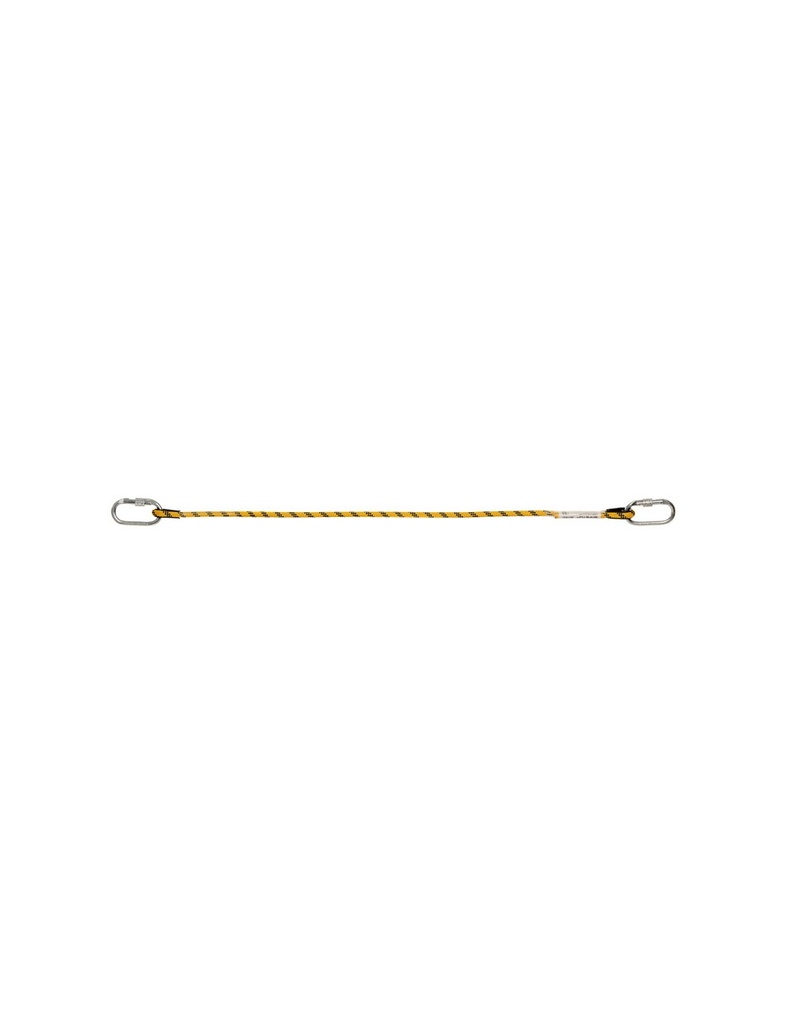 Corda 1,5 m de poliéster c/ 2 mosquetões 80112J I SAFETOP