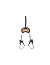 Fita dupla retátil c/ ganchos de 50mm 140 Kg e fator 2 I SAFETOP
