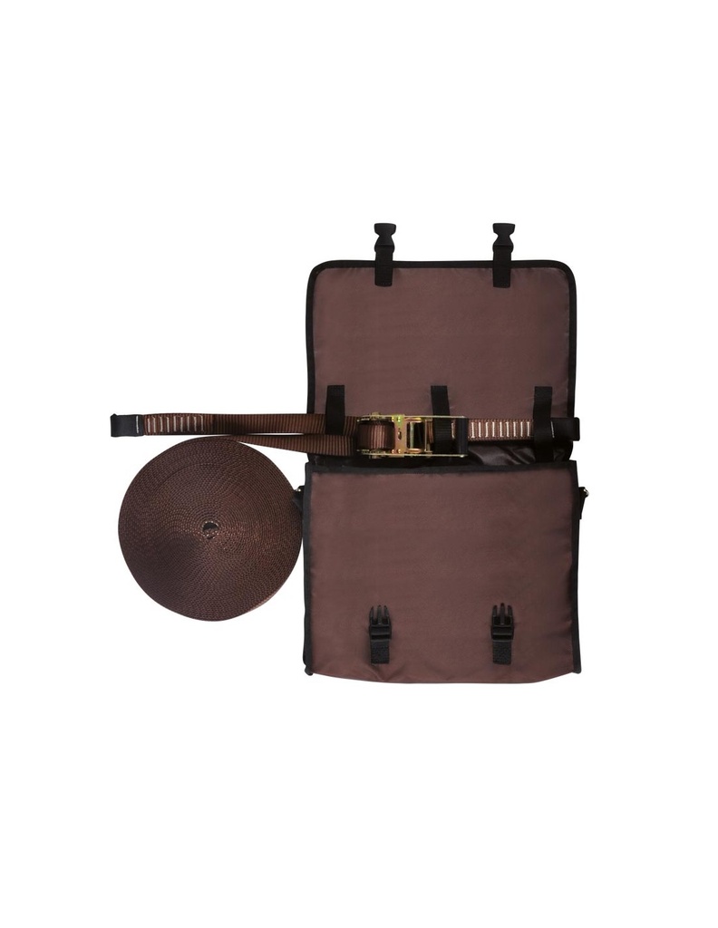 Linha de vida horizontal 20m regulável c/mochila 2 utilizadores I SAFETOP