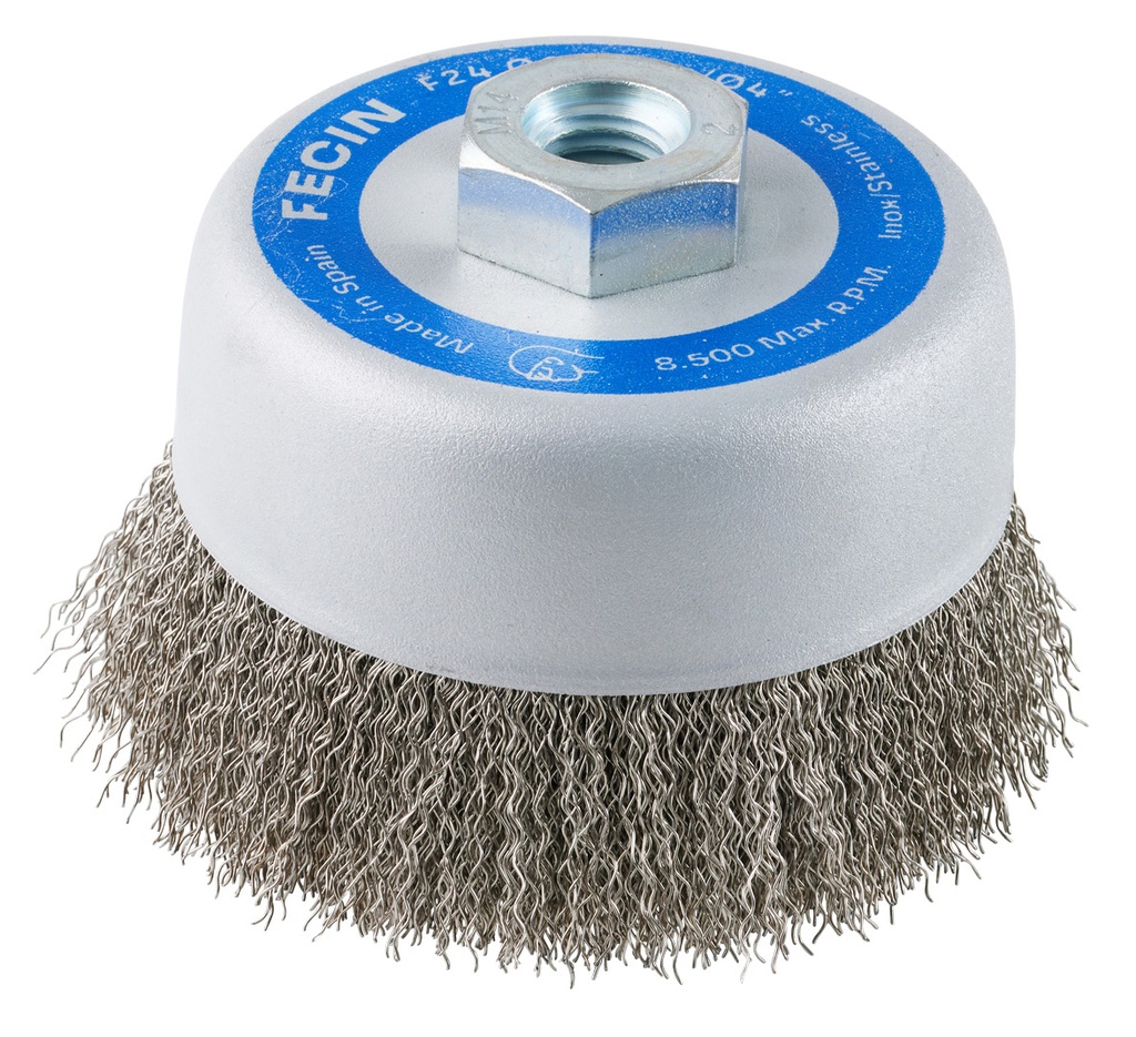 Escova para máquinas de rebarbamento I medida: 250x60x20mm I 18 fileiras aço latonado I FECIN (cópia)