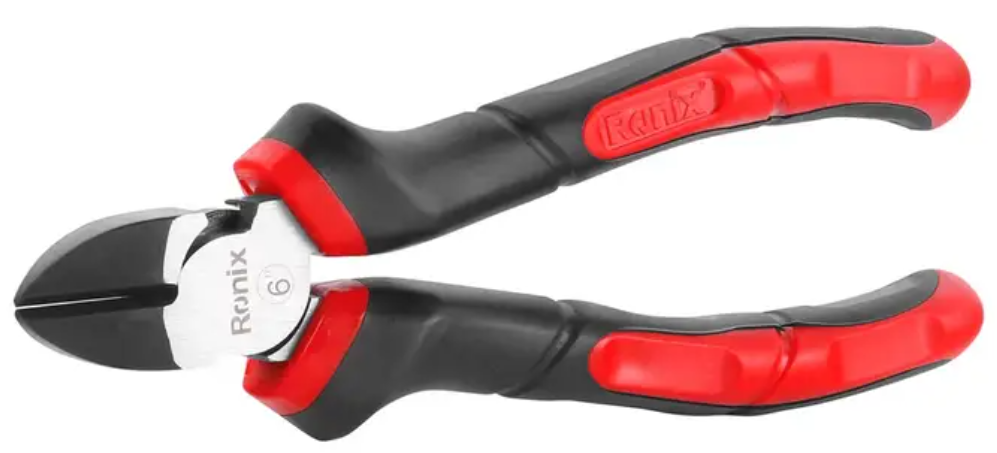 [RONIX009927-RH1256] Alicate de corte diagonal industrial de 6 polegadas I RONIX