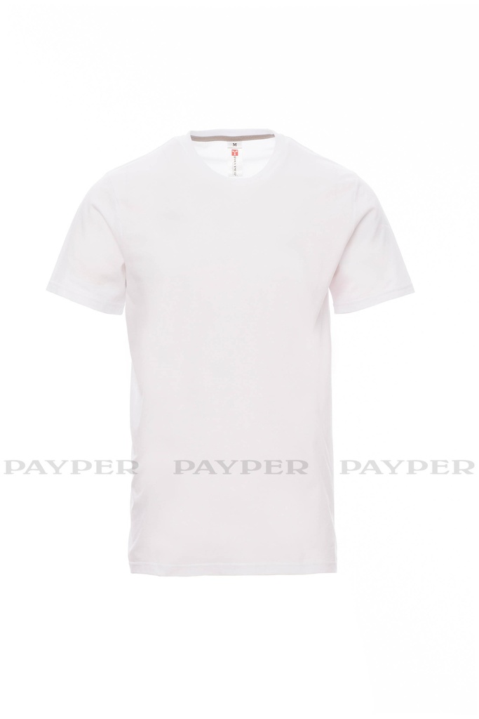 [PAYP0011792-000101-0030] T-shirt 100% algodão, 155 gramas I modelo: SUNSET I PAYPER (WHITE 00000, XS)