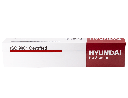 Elétrodo revestido para soldadura de aço carbono I S-6013LF DE 4.00x400 I caixa: 5kg/165 unidades I HYUNDAI WELDING
