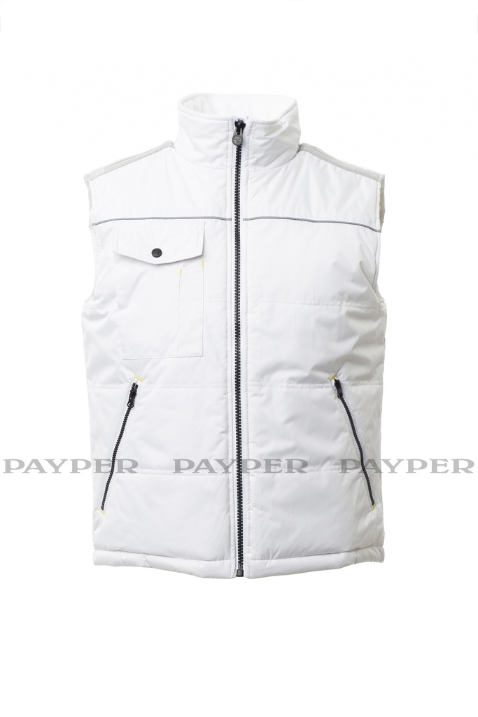 [PAYP0012946-001029-0049] Colete multibolsos I Modelo: AIRSPACE 2.0  I PAYPER (WHITE 00000, XS)