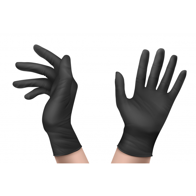 [SAFE13760-049N] Luva  I 1 cx 100 unid 10 packs I modelo: NITRISAFE I SAFETOP