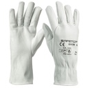 Luva de pele térmica extra longas I modelo: NOS I pack de 12 unidades em caixa de 120 pares I SAFETOP