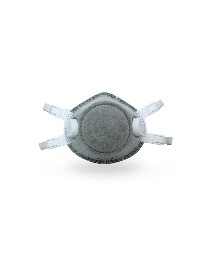 [SAFE14929-31100] Máscara respiratória c/2 válvulas 31100  I pack 5 unid I modelo: FF2  I SAFETOP