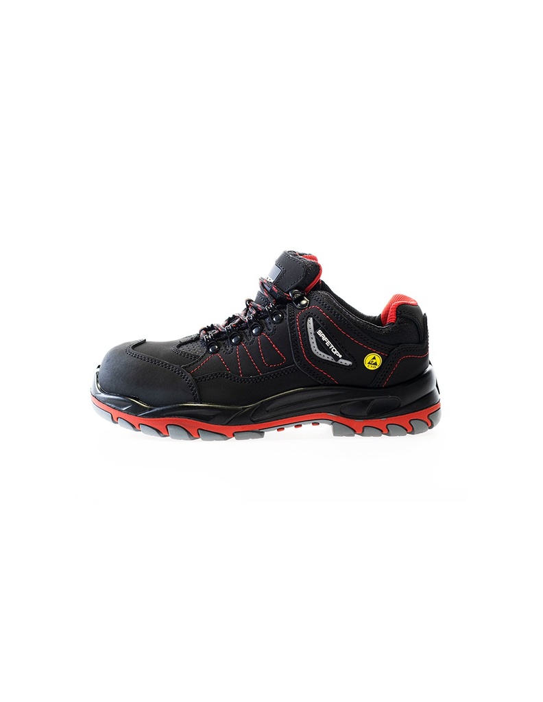 [SAFE0014934-250] Sapato de segurança, S3 I Modelo: BAKIO I Nobuck ESD S3 HRO 300ºC I SAFETOP (37)