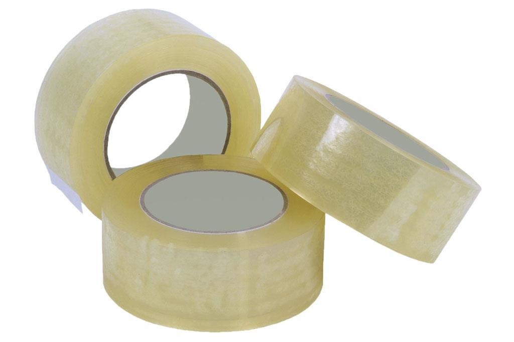[FITA0015034] Fita cola adesiva transparente em polipropileno I modelo: GOLD I 45 micras, medida: 50 mm x 66 metros