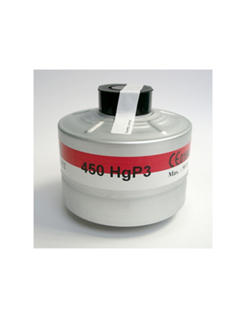[SAFE15723-36012A] Filtro classe 2 HgP3 alumínio para máscara classe 2 I SAFETOP