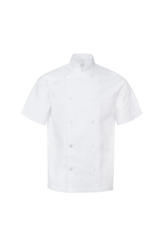 [NAIV002526] JALECA Manga Curta, Homem, modelo Avon (Branco, XS)