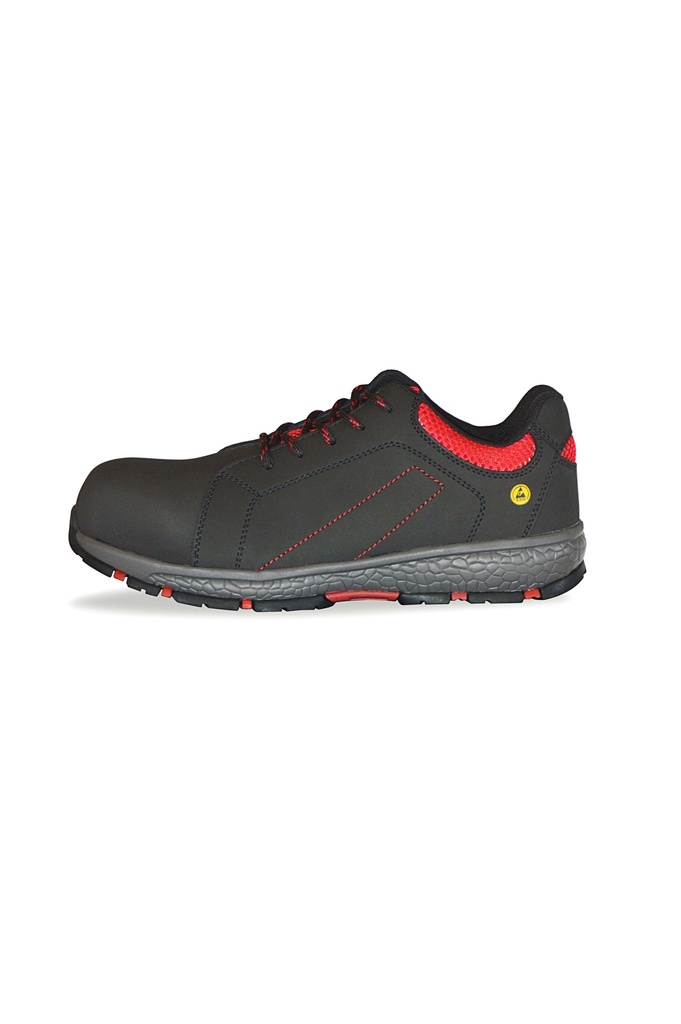 [P6268] Sapato de segurança, S3 I Biqueira em compósito I Palmilha em Kevlar I Sola anti-derrapante I 2068 (36)