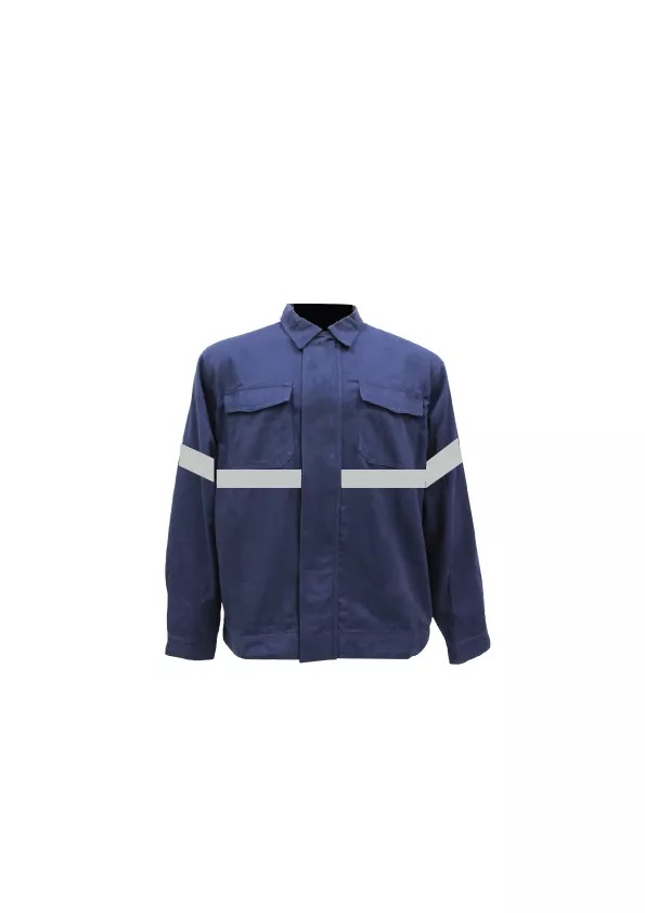 [TAGI006286-BL-03R] Casaco 100% Algodão com refletor I Modelo: BL-03R (S)