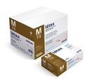 Luvas de Latex Santex sem pó transparente - Tamanho S (Pack 100)
