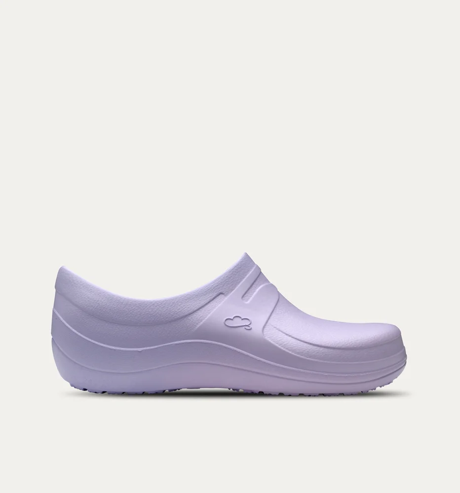 Sapato modelo NÉBULA I Roxo Claro I Feliz Caminar