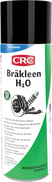 [CRC008899-1755343] Brakleen H2O, 400 ml: Produto de limpeza para travões de pH neutro à base de água I CRC