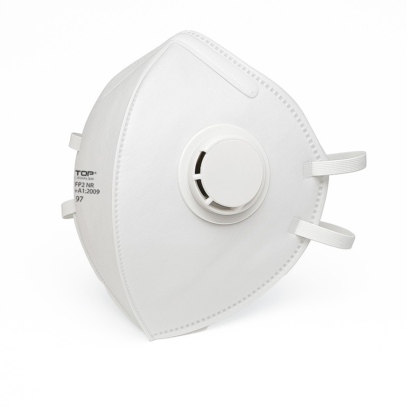 [CON000040] Máscaras de proteção FFP2 com válvula, pack 12 unidades (Preço unitário) I SAFETOP