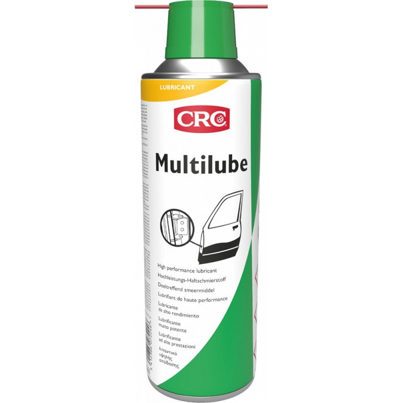[CRC008954-1755872] Multilube, 500 ml: Lubrificante multiusos transparente com aspeto azul temporário para uso geral no setor das oficinas I CRC