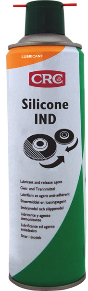 [CRC008962-1031591] Silicone Ind, 500 ml: Lubrificante de silicone de uso geral para lubrificação de plástico I CRC