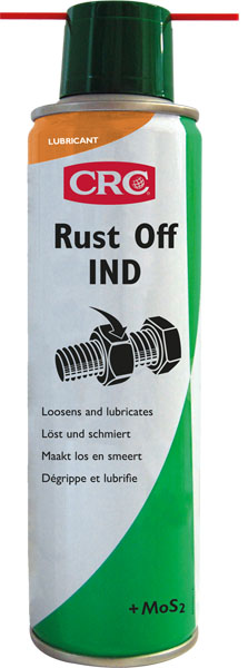 Rust Off, 500 ml: Desincrustante industrial para fixadores demasiado apertados, soldados por calor e corroídos I CRC