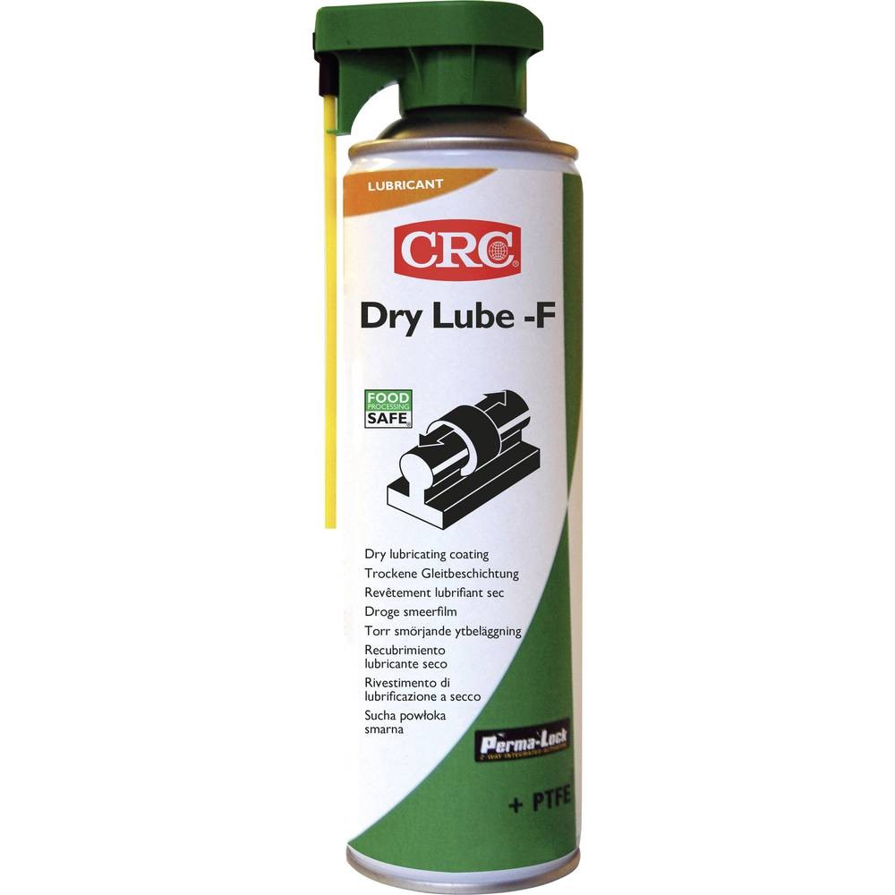 [CRC008977-1031561] Dry Lube-F, 500 ml: Lubrificante PTFE fino e seco para lubrificação geral. I CRC