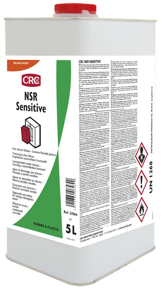 [CRC009087-1032102] NSR Sensitive, 5 litros: Desmoldante sem silicone sem transferência para plásticos I CRC