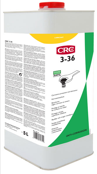 [CRC009093-1030018] 3-36 H2, 5 litros: Inibidor de corrosão multiusos repelente a água e lubrificantes I CRC