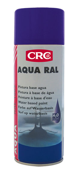 [CRC009194-1030214] Aqua Ral 5002 azul ultramar, 400ml: Tinta de secagem rápida, resistente aos raios  UV I CRC